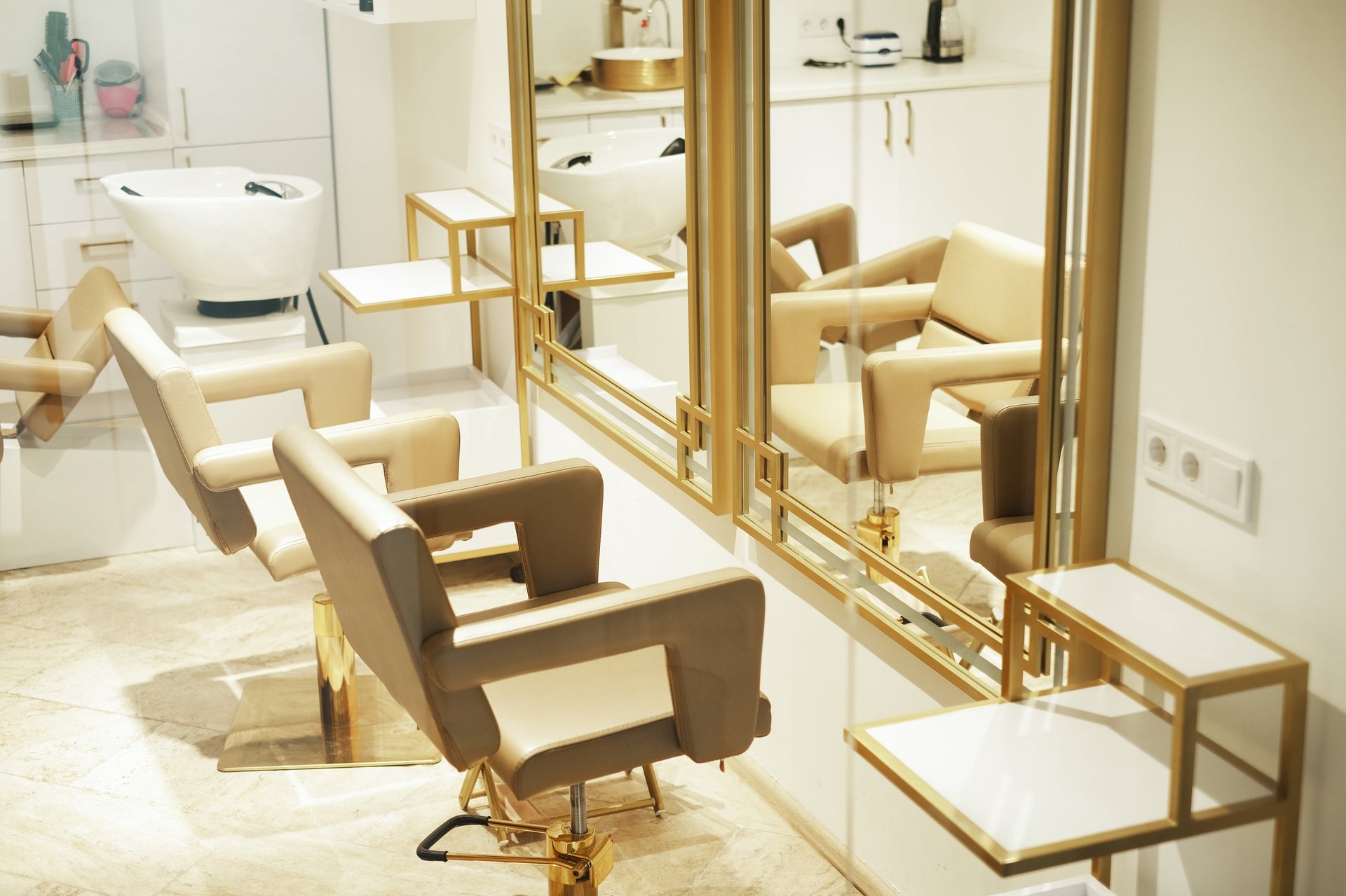 Modern luxury barbershop